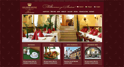 Desktop Screenshot of goldenekronerestaurant.com