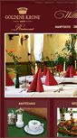 Mobile Screenshot of goldenekronerestaurant.com